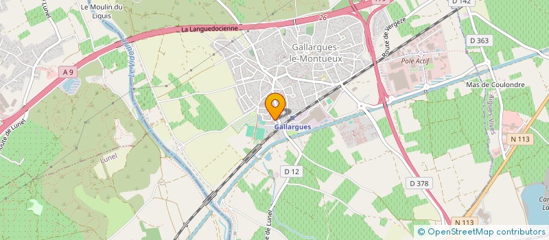 localisation de l'entreprise TECHNITEX à GALLARGUES-LE-MONTUEUX