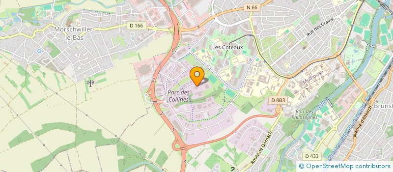 localisation de l'entreprise TECHNITHERM  MULHOUSE