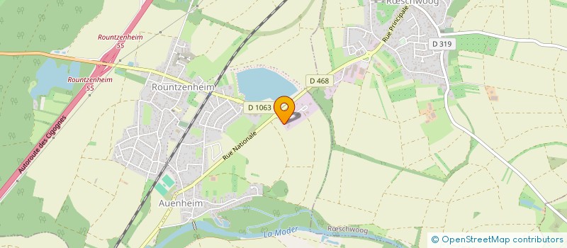 localisation de l'entreprise TECHNITRANS SERVICES à ROUNTZENHEIM-AUENHEIM