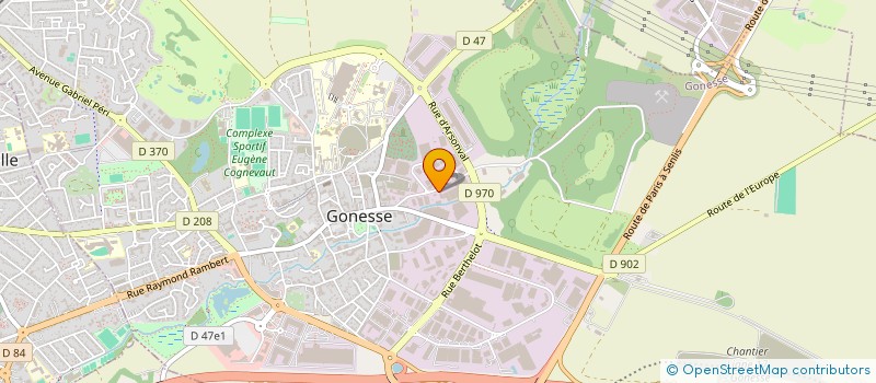 localisation de l'entreprise TECHNITUBE à GONESSE