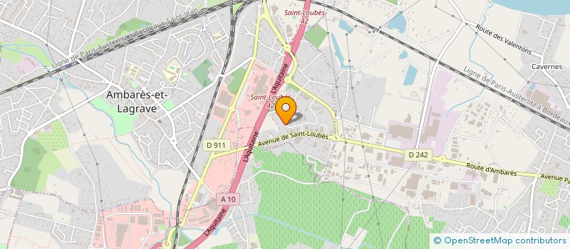 localisation de l'entreprise TECHNIVERT à AMBARES-ET-LAGRAVE