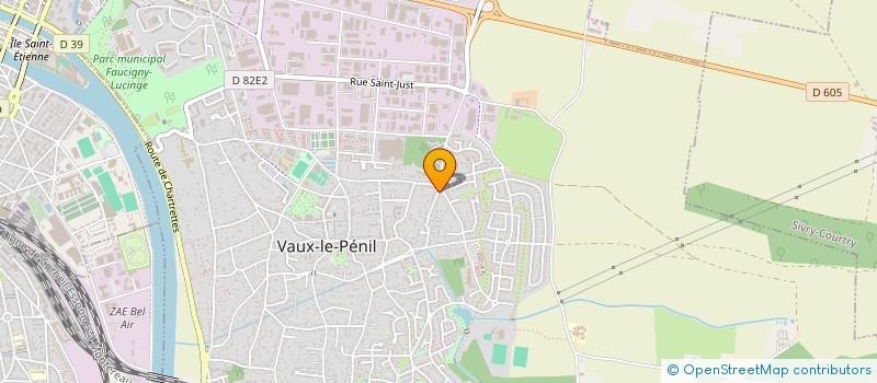 localisation de l'entreprise TECHNIVERT CONSULTANT à VAUX-LE-PENIL