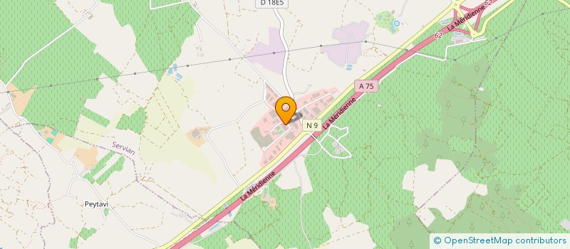 localisation de l'entreprise TECHNIVIA  SERVIAN