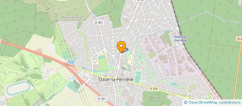 localisation de l'entreprise TECHNIVOLUTION à OZOIR-LA-FERRIERE