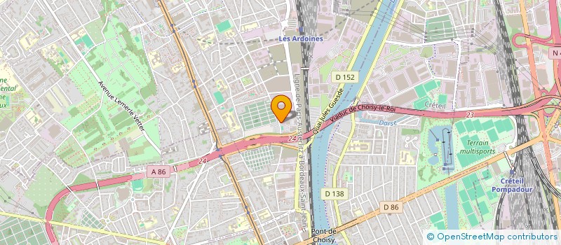 localisation de l'entreprise TECHNIWEB à VITRY-SUR-SEINE