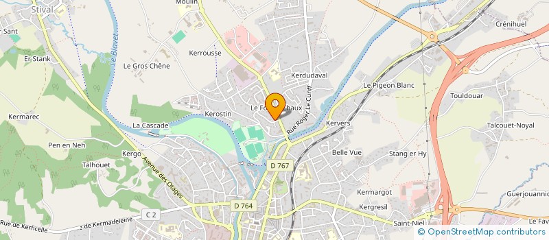 localisation de l'entreprise TECHNIWEST à KERGRIST
