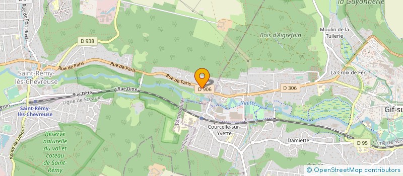 localisation de l'entreprise TECHNO 2000  SAINT-REMY-LES-CHEVREUSE