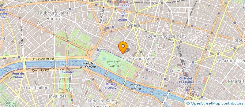 localisation de l'entreprise TECHNO BAT à PARIS