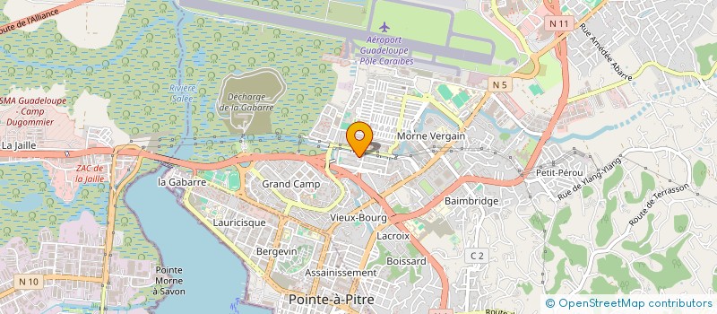 localisation de l'entreprise TECHNO-CLEAN BASIC-SYSTEM à LES ABYMES