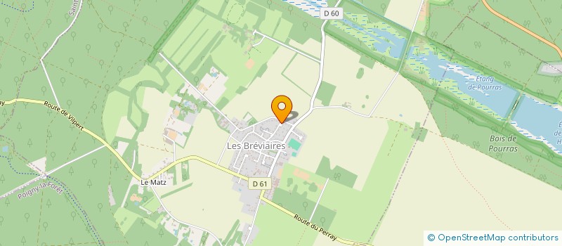 localisation de l'entreprise TECHNO COUPE à LES BREVIAIRES