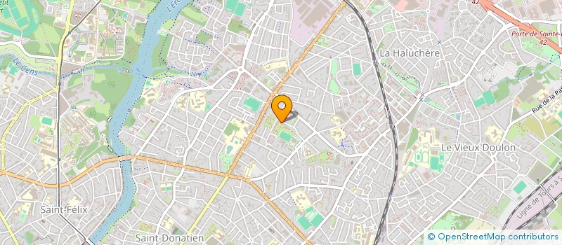 localisation de l'entreprise TECHNO GRS à NANTES