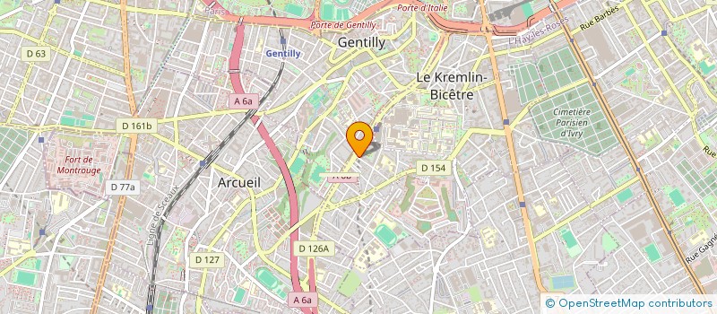 localisation de l'entreprise TECHNO LINKER  LE KREMLIN-BICETRE