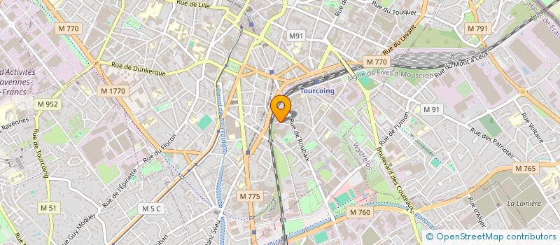 localisation de l'entreprise TECHNO LOGIS  TOURCOING