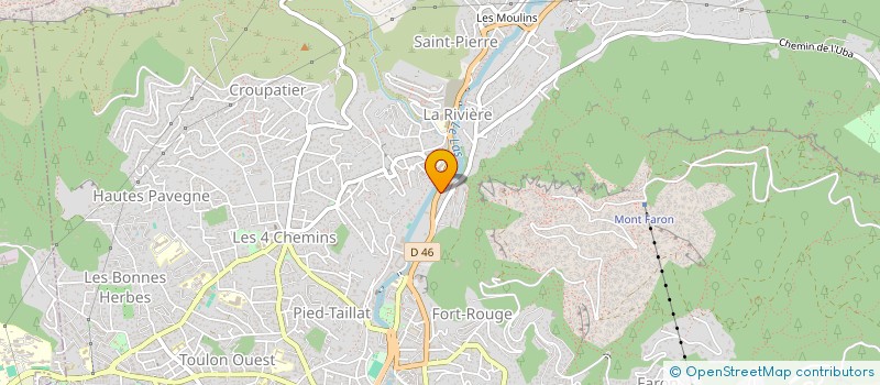 localisation de l'entreprise TECHNO-LOGIS ENVIRONNEMENT HABITAT à TOULON
