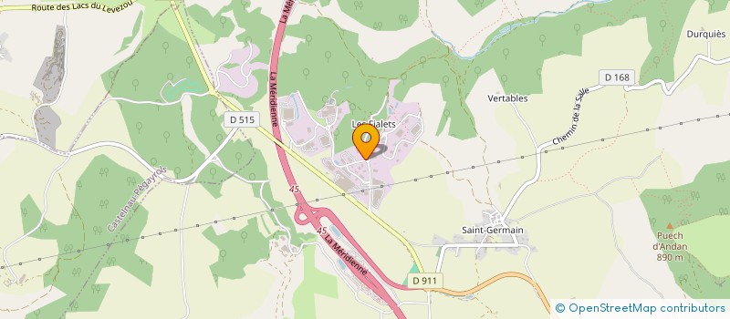 localisation de l'entreprise TECHNO LUB  MILLAU