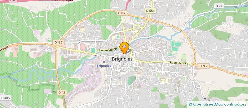 localisation de l'entreprise TECHNO MONEY  BRIGNOLES