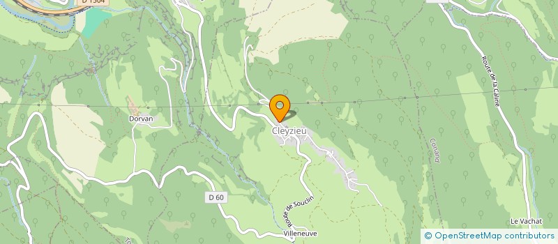 localisation de l'entreprise TECHNO PLAST SERVICE  CLEYZIEU