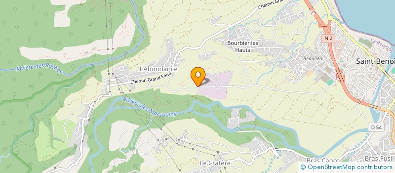 localisation de l'entreprise TECHNO PLUS à SAINT-BENOIT