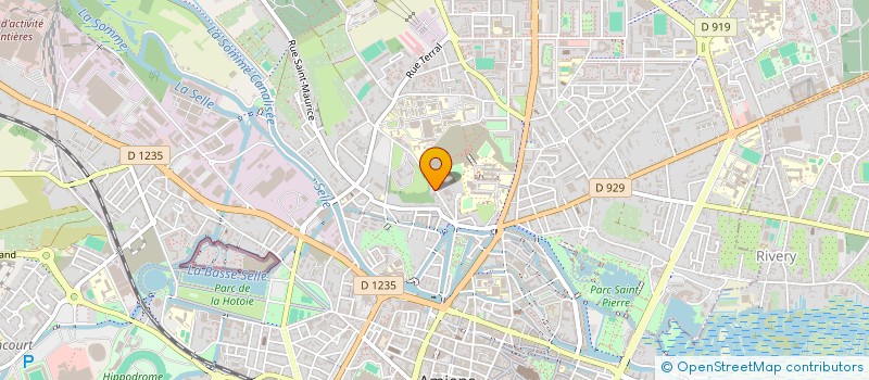 localisation de l'entreprise TECHNO PLUS AUTOMOBILE à AMIENS