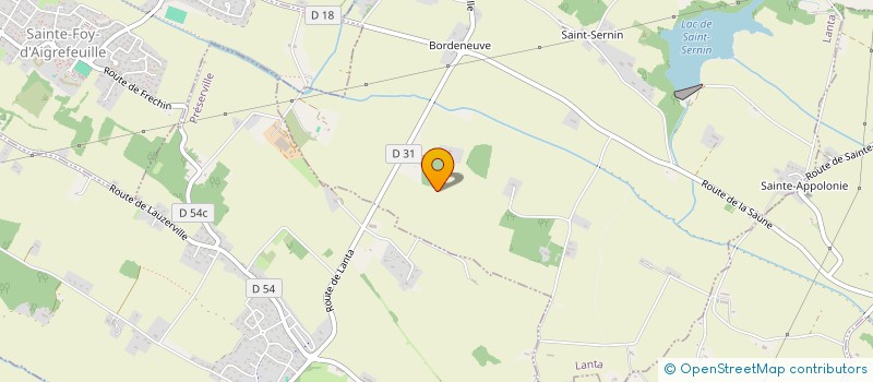 localisation de l'entreprise TECHNO PLUS SUD OUEST  LANTA