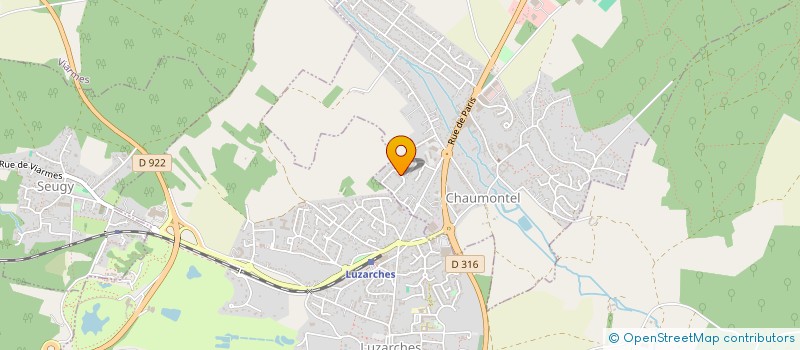localisation de l'entreprise TECHNO PRO à BELLOY-EN-FRANCE