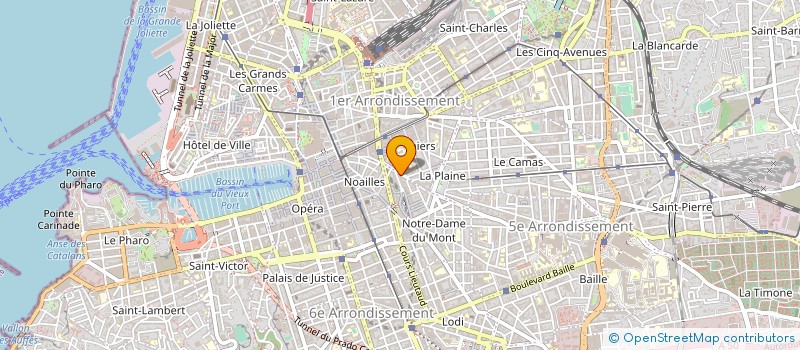 localisation de l'entreprise TECHNO-ROCK à MARSEILLE