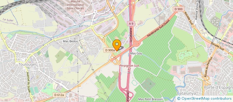 localisation de l'entreprise TECHNOBOIS à PERPIGNAN