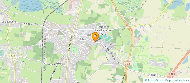 localisation de l'entreprise TECHNOBOX INDUSTRIE  LES SABLES-D'OLONNE