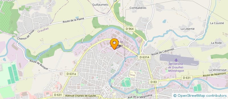 localisation de l'entreprise TECHNOCHEM FRANCE à GRAULHET