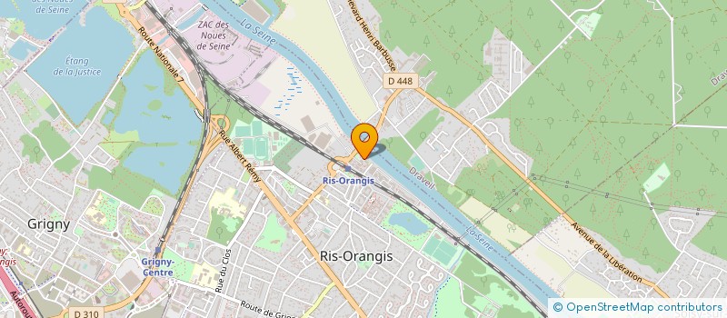 localisation de l'entreprise TECHNOCLIC à RIS-ORANGIS
