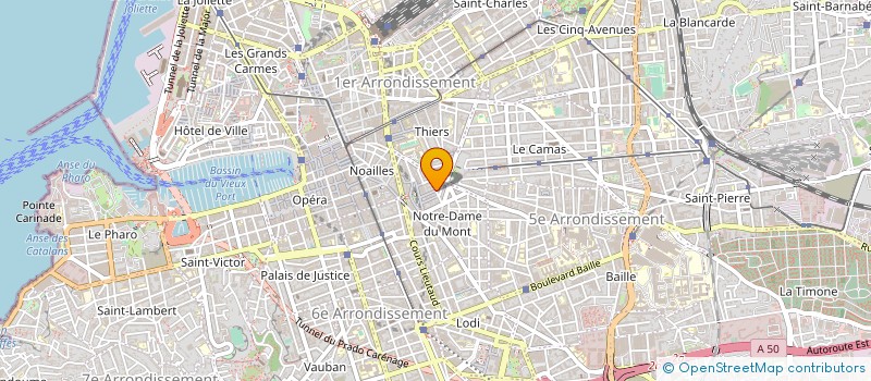 localisation de l'entreprise TECHNOCONSO à MARSEILLE