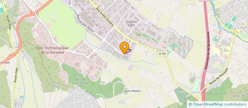 localisation de l'entreprise TECHNOCOS  AIX-EN-PROVENCE