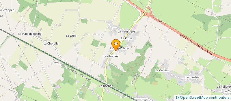 localisation de l'entreprise TECHNOCREA  PRINQUIAU