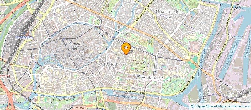 localisation de l'entreprise TECHNODROME CORPORATION  STRASBOURG