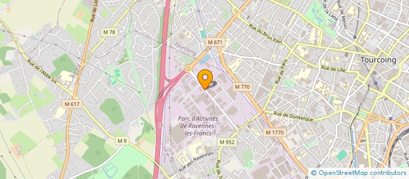localisation de l'entreprise TECHNOFA à BONDUES