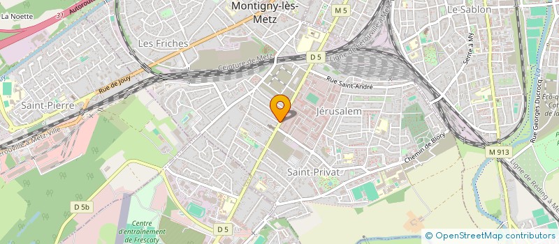 localisation de l'entreprise TECHNOFERM à MONTIGNY-LES-METZ