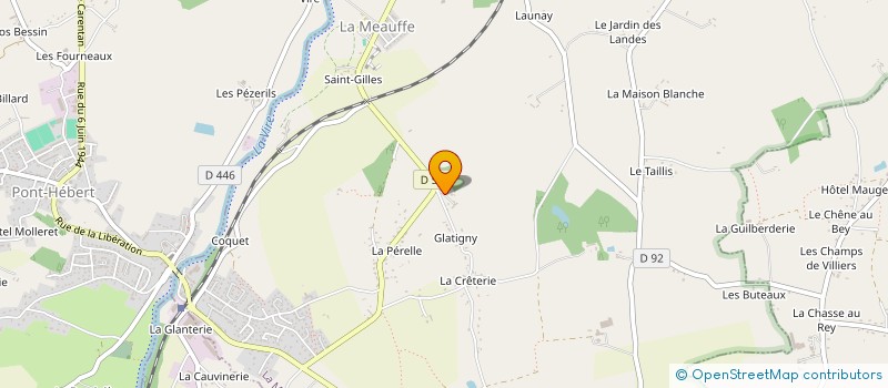 localisation de l'entreprise TECHNOGRAPH à LA MEAUFFE
