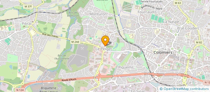 localisation de l'entreprise TECHNOLOG EXPERTIS REALISAT AMENAGEM à COLOMIERS