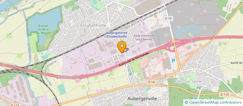 localisation de l'entreprise TECHNOLOGIE APPLIQUEE ENERGIE SECURITE à AUBERGENVILLE