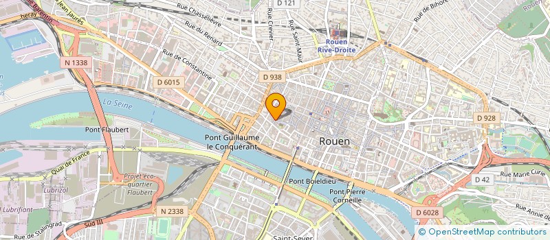 localisation de l'entreprise TECHNOLOGIE BUREAU EXECUTIVE à ROUEN