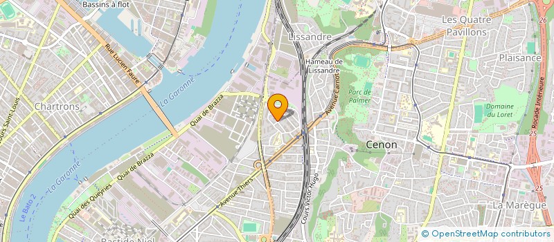 localisation de l'entreprise TECHNOLOGIE DE NETTOYAGE  CENON