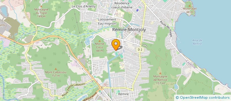 localisation de l'entreprise TECHNOLOGIE DE SANTE & INSTRUMENTATION MEDICALE à REMIRE-MONTJOLY