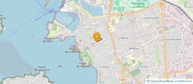 localisation de l'entreprise TECHNOLOGIE DEVELOPPEMENT MULTIMEDIA à SAINT-MALO