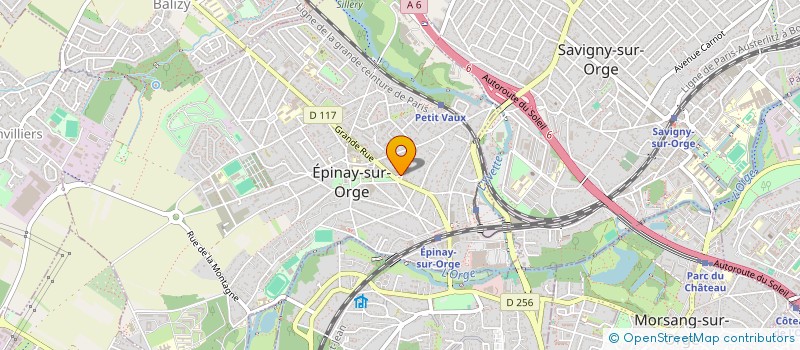 localisation de l'entreprise TECHNOLOGIE FINANCEMENT ET MARKETING à EPINAY-SUR-ORGE