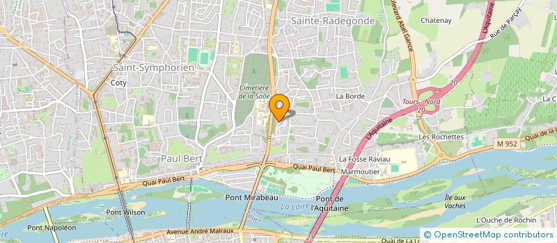 localisation de l'entreprise TECHNOLOGIE LOISIRS à TOURS