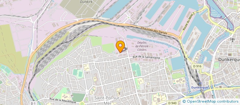 localisation de l'entreprise TECHNOLOGIE MAINTENANCE INFORMATIQUE à DUNKERQUE