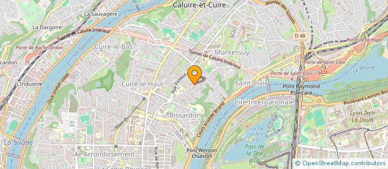 localisation de l'entreprise TECHNOLOGIE MOBILE BUREAUTIQUE - TMB  CALUIRE-ET-CUIRE