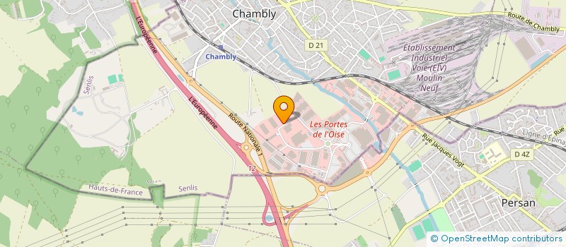 localisation de l'entreprise TECHNOLOGIE POUR LE RECYCLAGE ET L'ENVIRONNEMENT à CHAMBLY