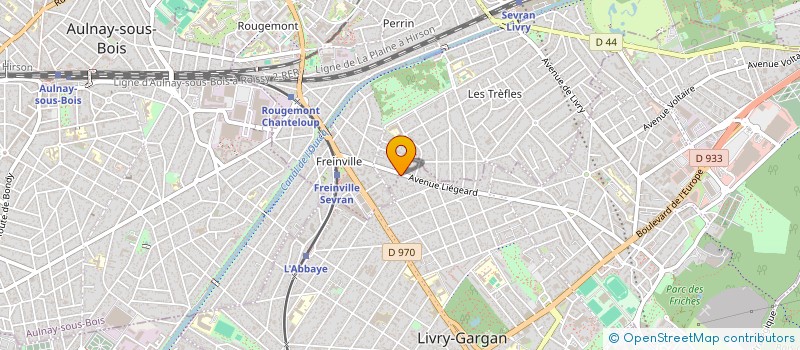 localisation de l'entreprise TECHNOLOGIE VAPEUR D&D à LIVRY-GARGAN
