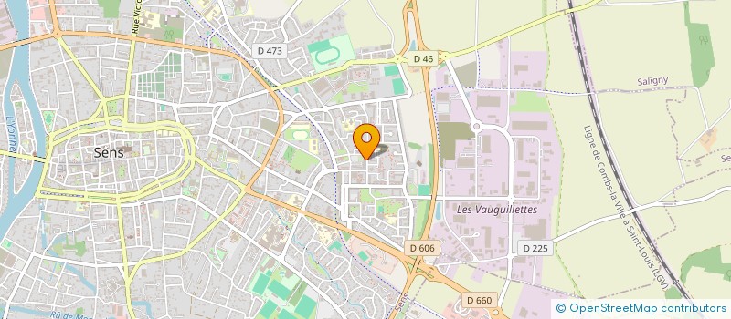 localisation de l'entreprise @TECHNOLOGIES - LA SOLUTION POUR LES NOUVELLES TECHNOLOGIES à SENS
